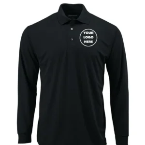 Custom Logo DriFit Long Sleeve Polo