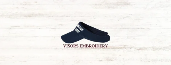 Personalized Visor Embroidery Hat